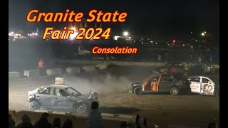 Granite State Fair 2024 Rochester NH Demolition Derby Consolation Heat [upl. by Stanislaw651]