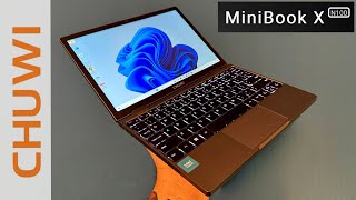 CHUWI MiniBook X N100  The Best Mini Laptop 2in1 2024 [upl. by Naghem]