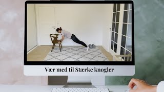 30 min Stærke knogler med AnneSophie tirsdag den 1911 kl 830900 LIVE [upl. by Light]