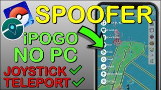 Pokemon GO Spoofing iOS 2021 ✅ NO Human Verification NO Jailbreak NO PC ✅ Pokemon GO Spoofer iPoGo [upl. by Nimref]