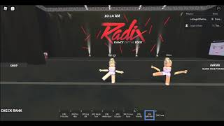 Dance moms Duet Dance  quotWishbonequot season 4 In Roblox  CuteRoblox [upl. by Nuavahs]