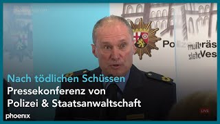 Tödliche Schüsse auf Polizisten Pressekonferenz der Polizei und der Staatsanwaltschaft [upl. by Harrell]