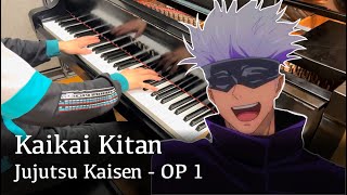 Kaikai Kitan  Jujutsu Kaisen OP 1 piano [upl. by Siron]