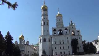 Moscow Kremlin Cathedrals and their bells part 1 [upl. by Kepner]