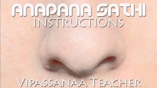 Mini Anapana Practical Instructions [upl. by Arabelle]