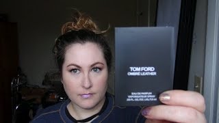 Tom Ford Ombre Leather First Impressions [upl. by Anaile]