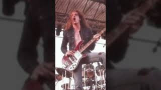 Cliff Burton Bass Solo with Trauma Drums Only [upl. by Cacilie]