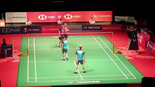 Finals MD  GIDEONSUKAMULJO INA 1 vs ONGTEO MAS  Badminton Malaysia Master 2019 [upl. by Marjory]