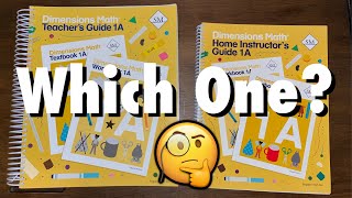 Singapore Dimensions Math Teachers Guide vs Home Instructors Guide [upl. by Othella605]