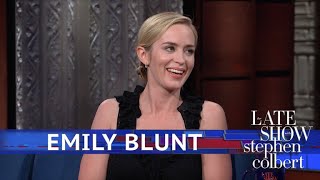 Emily Blunt Finds The Idea Of Mary Poppins A Little Creepy [upl. by Krilov]