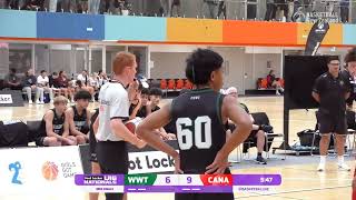 Semi Final WWABI v Canterbury A U16 Nationals 2024 [upl. by Nyliret275]