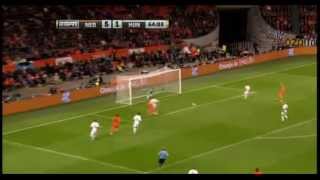 Increible gol en contra de Devecseri  Amazing goal against Devecseri  Holanda 8 Hungria 1 [upl. by Nanaek]