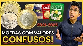 MOEDAS VALIOSAS FICAM COM VALORES CONFUSOS 2025 2024 coin brasil coleção curiosidades money [upl. by O'Carroll142]