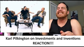 American Reacts to KARL PILKINGTON on Investments and Inventions REACTION [upl. by Alegnave618]