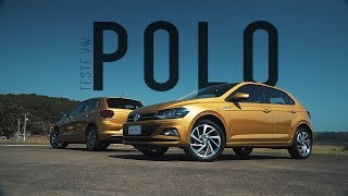 Novo Volkswagen Polo Highline 200 TSI  Teste Webmotors [upl. by Ettena]