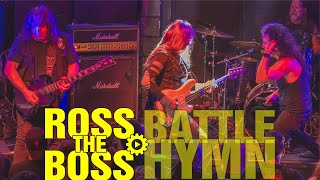 ROSS THE BOSS  Battle Hymn manowar cover live 972024 8ball  Thessaloniki  Greece [upl. by Pamella]