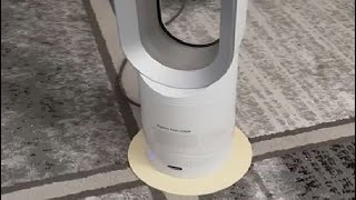 Dyson HotCool™ AM09 Jet Focus heater and fan Review GREAT Fan Very Strong and Quiet [upl. by Thorny]