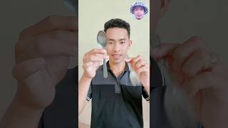 Tutorial Linking Spoon and Fork Magic Trick 🤣🤫 challenge trending ytshorts shortsfeed shorts [upl. by Girvin]