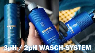 Das 3pH amp 2pH WaschSystem von Labocosmetica alkalisch neutral und sauer für die Keramik [upl. by Lemra]