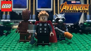 Thor Arrives In Wakanda Scene In Lego Avengers Infinity War [upl. by Onivag]