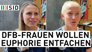 quotIn Flow der EM kommenquot DFBFrauen starten in finale WMVorbereitung  SID [upl. by Herschel]