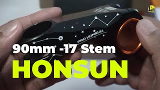 PRO HONSUN Stem 90mm 17 Review [upl. by Lucrece182]