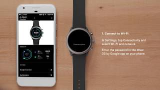 How To Set Up Your Fossil Sport Smartwatch [upl. by Duwad]