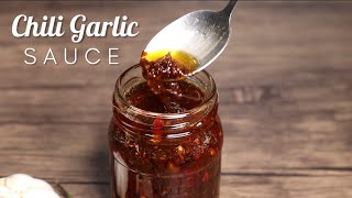 How To Make Proper CHILI GARLIC SAUCE  Homemade Chili Garlic Paste [upl. by Ahselak760]