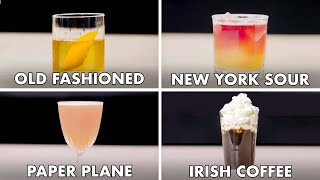 How To Mix Every Whiskey Cocktail  Method Mastery  Epicurious [upl. by Dyob]