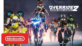 Override 2 Super Mech League  Launch Trailer  Nintendo Switch [upl. by Laitselec]