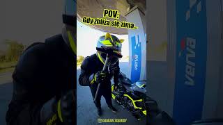 POV Gdy zbliża się zima motocykle [upl. by Calia331]