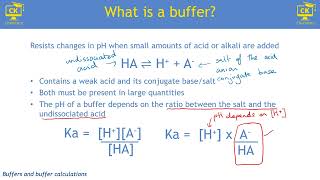 Chemistry A Level buffer solutions and buffer calculations [upl. by Femi]