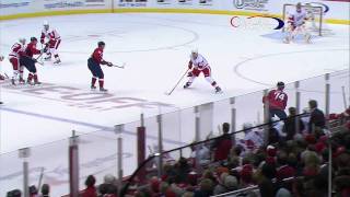 17 Goal Nicklas Backstrom Red Wings amp Capitals October 22 2011 [upl. by Artinad]