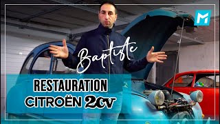 Restauration 2CV4  Ambassadeur MECATECHNIC [upl. by Akvir269]