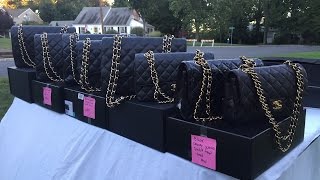 Opulent Habits  Chanel Classic Handbag Sizing Comparison Small Medium Jumbo Maxi [upl. by Clementine]