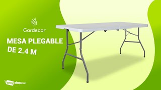 MESA PLEGABLE DE 24 M [upl. by Yrtnahc]