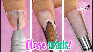 CLASE GRATIS 2 Uñas ACRÍLICAS ESCULTURALES  Principiantes [upl. by Brant5]