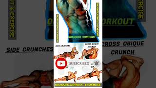 Obliques workout amp Exercise  Perfect Oblique workout shorts viral short workout fitness [upl. by Aisset]