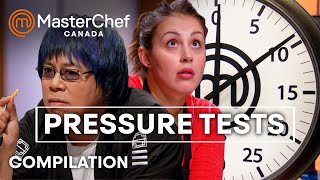 Best Pressure Tests  MasterChef Canada  MasterChef World [upl. by Marashio]