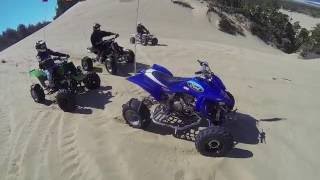 YFZ450 Banshee 350 Riding in the Dunes  Throwback Thursday [upl. by Wistrup354]