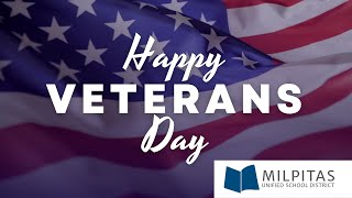 2024 MUSD Veterans Day Video Tribute [upl. by Iror]