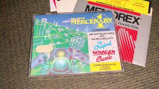 Commodore 64 Paul Woakes’ Mercenary 1 Compendium By Novagen [upl. by Aidnahs406]