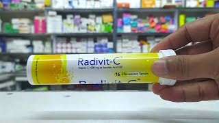 Radivit C Tablet  Radivit C এর কাজ ও উপকারিতা  Radivit C Side effects [upl. by Grani]