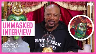 Unmasked Interview Fortune Teller  Daymond John  Season 8 Ep 3  The Masked Singer [upl. by Yvette]