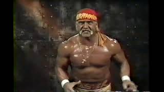 A rare Tugboat amp Hulk Hogan Promo from early WWF 1991 [upl. by Panchito952]