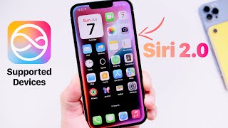 Siri 20 Update  is Your iPhone Supported [upl. by Greggs]