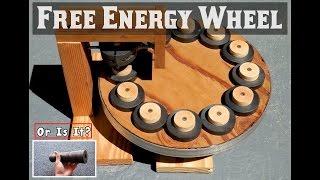 FREE ENERGY WHEEL  Using Ring Magnets  EXPOSED [upl. by Oribel]