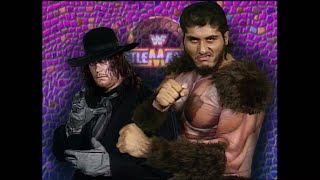 Story of The Undertaker vs Giant Gonzalez  WrestleMania 9 [upl. by Drape]