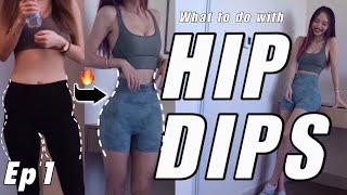 Ep1 Hip Dips Workout  3 weeks Hourglass Beginner Challenge  Best Side Booty exercise OppServe [upl. by Elamef]