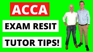 ⭐️ HOW TO PASS ACCA EXAMS IF YOU HAVE TO RESIT ⭐️ Advice from Steve Willis and James Wright shorts [upl. by Martens]